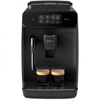 Espressomasin Philips 800 seeria EP0820/00 — täisautomaatne, 1,8 l paak, sisseehitatud keraamiline veski 275 g, 15 bar, must