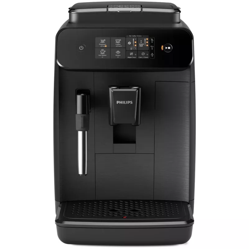 Espressomasin Philips 800 seeria EP0820/00 — täisautomaatne, 1,8 l paak, sisseehitatud keraamiline veski 275 g, 15 bar, must