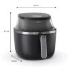 Kuumaõhufritüür Philips 3000 Series Ovi XL NA341/00 - RapidAir Plus lauapealne õhkfritüür