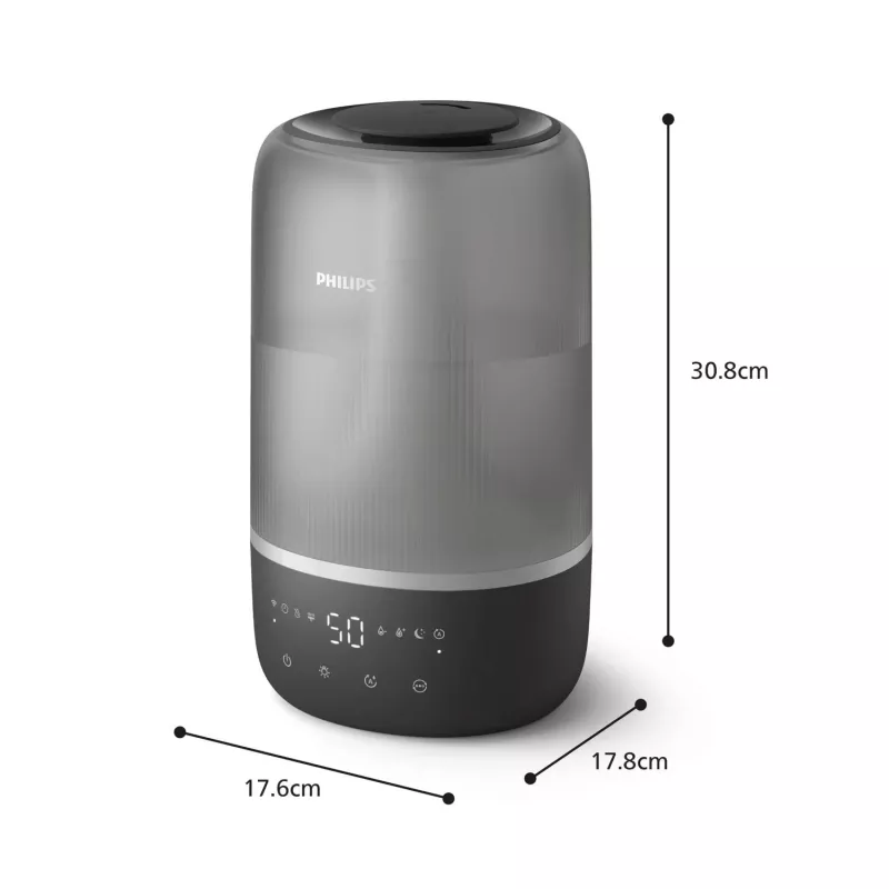 Ultraheli niisutaja Philips HU1510/03 3L Must 19,6 W