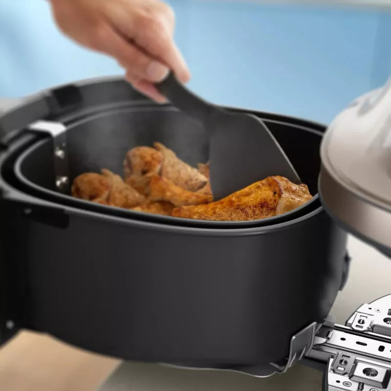 Philips 5000 seeria NA547/07 fritüür Üksik 7,2 L Eraldiseisev 2000 W Kuumaõhufritüür Must, Kuldne