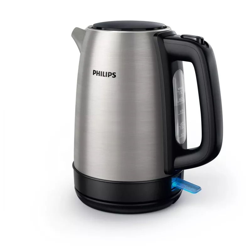 Philips Daily Collection HD9350/94 elektriline veekeetja 1,7 L 2020 W Must, Roostevaba teras