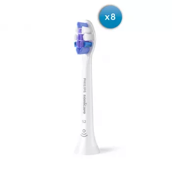 Philips Sensitive asendusharjapead HX6058/87 8 tk Valge 3-kuuline vahetus