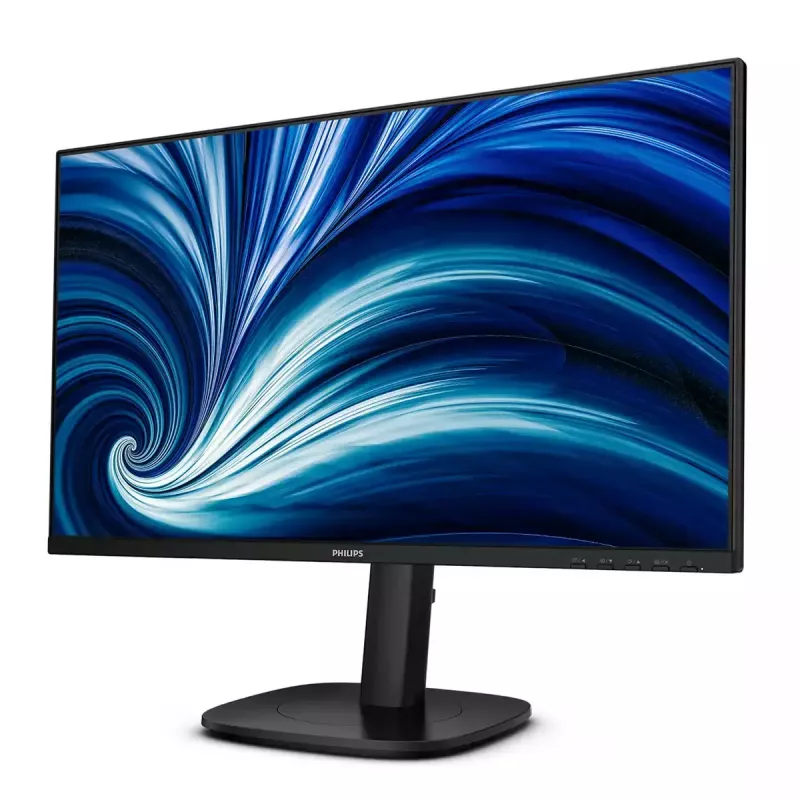 Monitor Philips 24B2U3601 23,8-tolline (60,5 cm) IPS Quad HD 2560x1440, USB 3.2 jaotur, USB-C, kõlarid, kõrguse reguleerimine, VESA, must