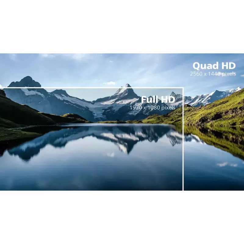 Monitor Philips 24B2U3601 23,8-tolline (60,5 cm) IPS Quad HD 2560x1440, USB 3.2 jaotur, USB-C, kõlarid, kõrguse reguleerimine, VESA, must