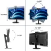 Philips 27B2N3500JH arvutikuvar, 27 tolli (68,6 cm) IPS LCD Quad HD 2560×1440, 4 ms, 350 cd/m², USB-jaotur, kõlarid, VESA, must