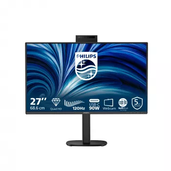 Philips 3000 series 27B2U3601H/00 arvutimonitor 68,6 cm (27 tolli) 2560 x 1440 pikslit Quad HD LCD Must