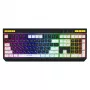 HATOR Icefall klaviatuur mängurile USB QWERTY US English must RGB LED