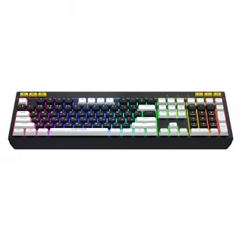 HATOR Icefall klaviatuur mängurile USB QWERTY US English must RGB LED