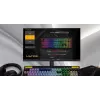 HATOR Icefall klaviatuur mängurile USB QWERTY US English must RGB LED