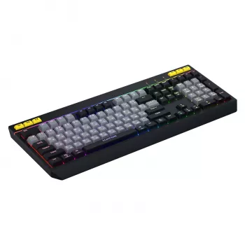HATOR Icefall klaviatuur mängimiseks USB QWERTY USA inglise Must RGB LED