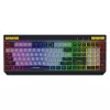 HATOR Icefall klaviatuur mängimiseks USB QWERTY USA inglise Must RGB LED