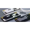 HATOR Icefall klaviatuur mängimiseks USB QWERTY USA inglise Must RGB LED