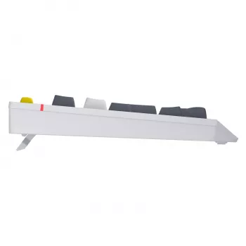 HATOR Icefall klaviatuur mängurile USB QWERTY USA inglise valge täissuuruses RGB LED