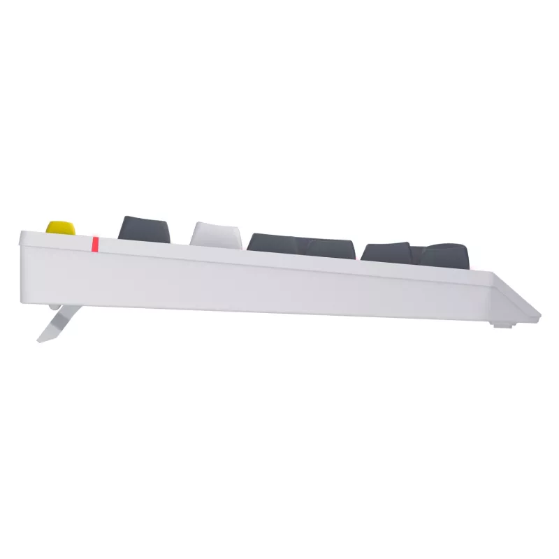 HATOR Icefall klaviatuur mängurile USB QWERTY USA inglise valge täissuuruses RGB LED