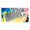 HATOR Gravity X TKL klaviatuur Mängimine USB QWERTY USA inglise Valge