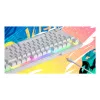 HATOR Gravity X TKL klaviatuur Mängimine USB QWERTY USA inglise Valge