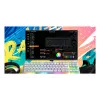 HATOR Gravity X TKL klaviatuur Mängimine USB QWERTY USA inglise Valge