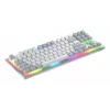 HATOR Gravity TKL klaviatuur Mängimine USB QWERTY USA inglise keel Valge
