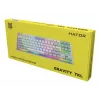 HATOR Gravity TKL klaviatuur Mängimine USB QWERTY USA inglise keel Valge