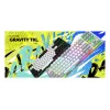 HATOR Gravity TKL klaviatuur Mängimine USB QWERTY USA inglise keel Valge