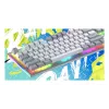 HATOR Gravity TKL klaviatuur Mängimine USB QWERTY USA inglise keel Valge