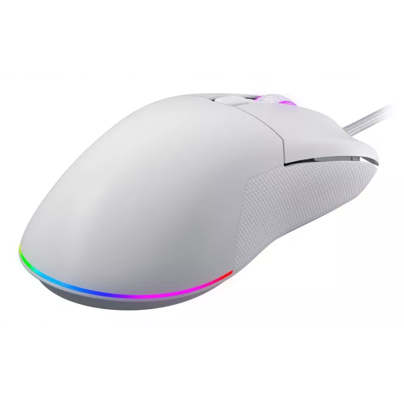 Hiir HATOR Pulsar 3 Optiline Kollane 12000 DPI 6 Nuppu Valge