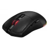 HATOR Pulsar 3 Wireless, must - Optilised kollased 100M lülitid PixArt PMW 3311 (HTM630)