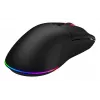 HATOR Pulsar 3 Wireless, must - Optilised kollased 100M lülitid PixArt PMW 3311 (HTM630)