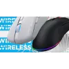 HATOR Pulsar 3 Wireless, must - Optilised kollased 100M lülitid PixArt PMW 3311 (HTM630)