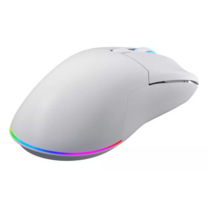 HATOR Pulsar 3 Wireless, valge - optiline kollane 100M lülitid PixArt PMW 3311 (HTM631)
