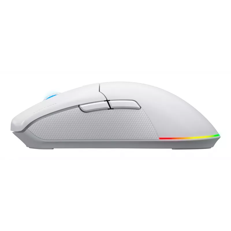 HATOR Pulsar 3 Wireless, valge - optiline kollane 100M lülitid PixArt PMW 3311 (HTM631)