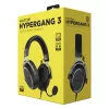 HATOR HYPERGANG 3 Hi-Res peakomplekt, juhtmega, peapaelaga, mänguritele, USB USB-C / USB Type-A, must