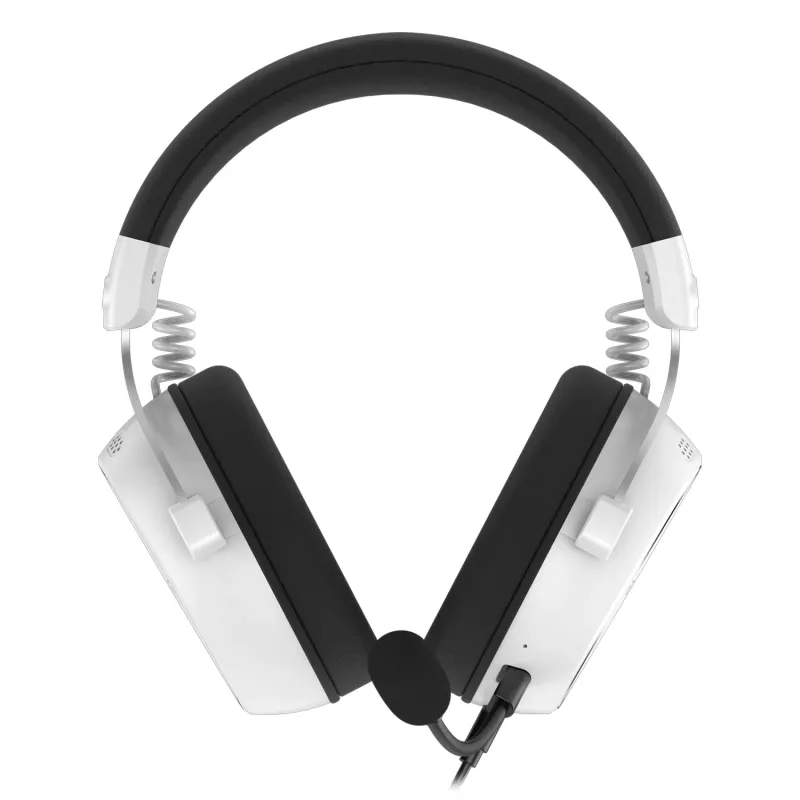 HATOR HYPERGANG 3 Hi-Res Headset Wired Head-band Gaming USB USB-C / USB Type-A Valge