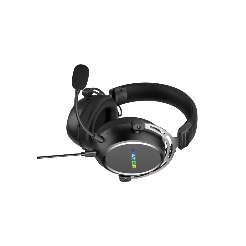 HATOR Hypergang 3 USB Peakomplekt Juhtmega ja Juhtmevaba Peapael Mängimine USB USB-C / USB Type-A Bluetooth Must