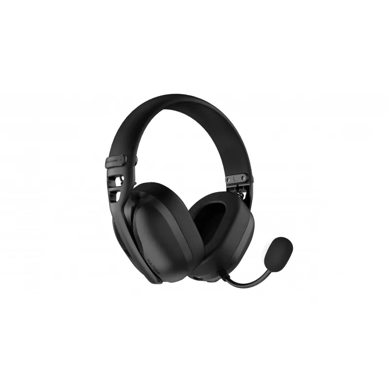 HATOR Hyperpunk 3 Wireless kõrvaklapid, juhtmega ja juhtmevaba peakomplekt, mänguritele, USB-C/USB-A, Bluetooth, must
