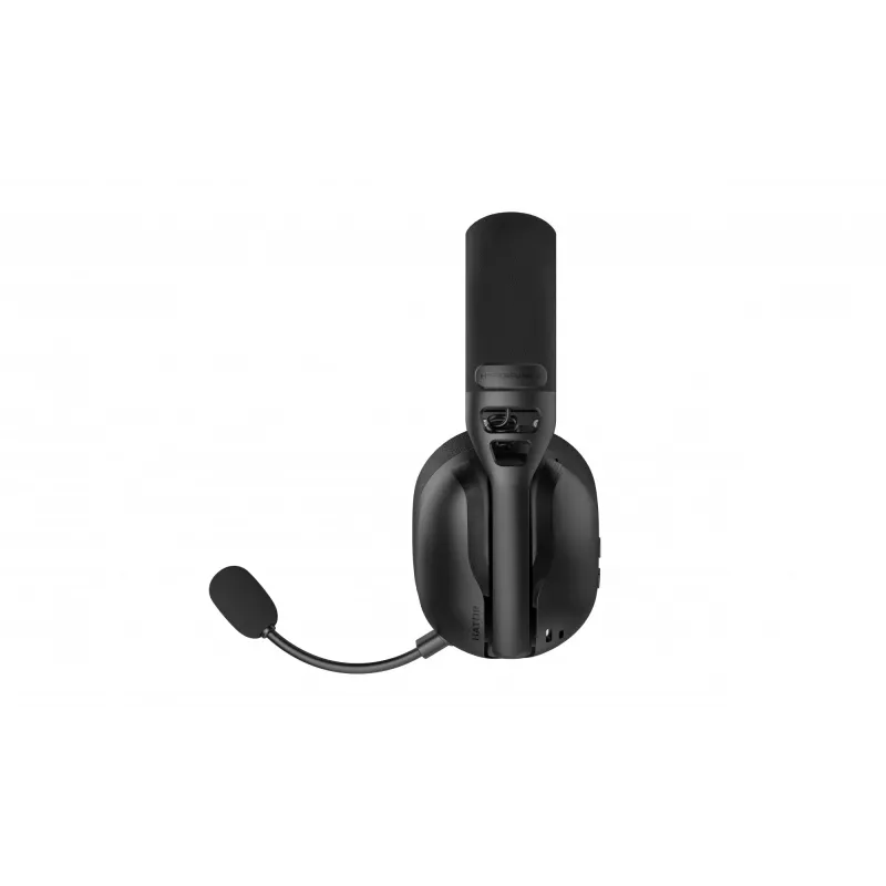 HATOR Hyperpunk 3 Wireless kõrvaklapid, juhtmega ja juhtmevaba peakomplekt, mänguritele, USB-C/USB-A, Bluetooth, must