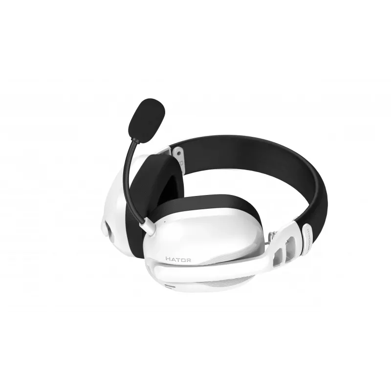 HATOR Hyperpunk 3 Wireless peakomplekt juhtmega ja juhtmevaba peakomplekt Peapael Mängimine USB USB-C / USB Type-A Bluetooth Valge