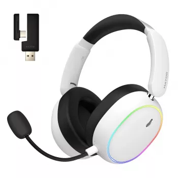 HATOR Phoenix 2 Wireless Peakomplekt Wired & Wireless Peapael Gaming USB USB-C / USB Type-A Bluetooth Valge