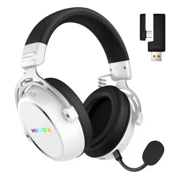 HATOR Hypergang 3 Wireless Peakomplekt Peapael Mängimine USB USB-C / USB Type-A Bluetooth Valge