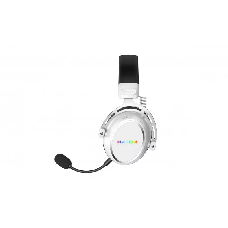 HATOR Hypergang 3 Wireless Peakomplekt Peapael Mängimine USB USB-C / USB Type-A Bluetooth Valge
