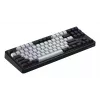 HATOR Rockfall 3 TKL Wireless, must, QMK/VIA, OMA profiiliga valge-mustad klahvikatted Klaviatuur - lineaarsed mehaanilised hotswap lülitid - US - ANSI paigutus (HTK850)