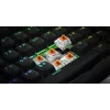 HATOR Rockfall 3 TKL Wireless, must, QMK/VIA, OMA profiiliga valge-mustad klahvikatted Klaviatuur - lineaarsed mehaanilised hotswap lülitid - US - ANSI paigutus (HTK850)
