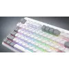 HATOR Rockfall 3 TKL Wireless, must, QMK/VIA, OMA profiiliga valge-mustad klahvikatted Klaviatuur - lineaarsed mehaanilised hotswap lülitid - US - ANSI paigutus (HTK850)
