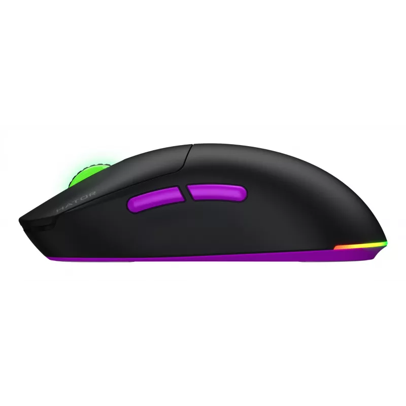 HATOR Quasar 3 Ultra 8K Wireless juhtmevaba hiir Mängimine Mõlemakäeline RF Juhtmevaba + Bluetooth + USB Type-A Optiline 30000 DPI