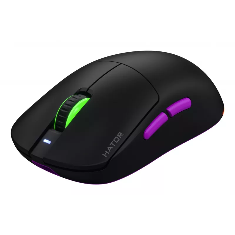 HATOR Quasar 3 Ultra 8K Wireless juhtmevaba hiir Mängimine Mõlemakäeline RF Juhtmevaba + Bluetooth + USB Type-A Optiline 30000 DPI