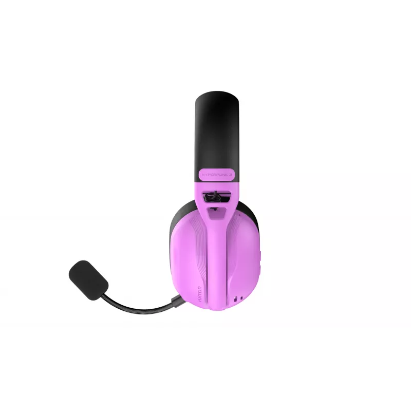 HATOR Hyperpunk 3 Wireless peakomplekt juhtmega ja juhtmevaba peakomplekt Peakomplekti sang Mängimine USB USB-C / USB Type-A Bluetooth Violetne
