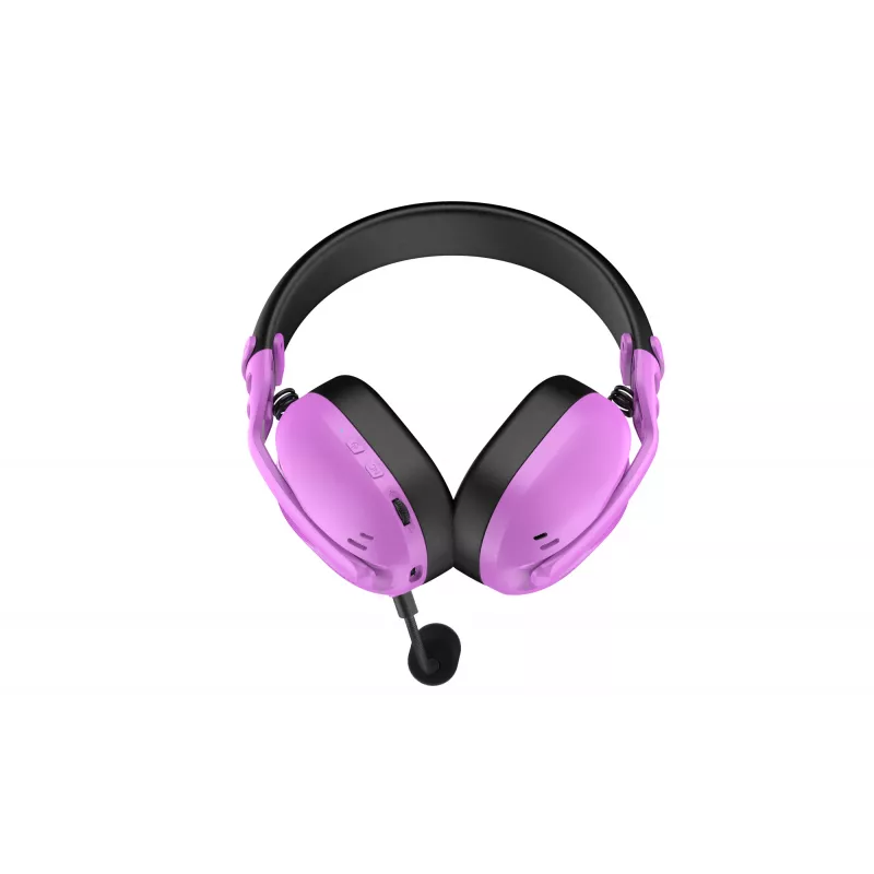 HATOR Hyperpunk 3 Wireless peakomplekt juhtmega ja juhtmevaba peakomplekt Peakomplekti sang Mängimine USB USB-C / USB Type-A Bluetooth Violetne