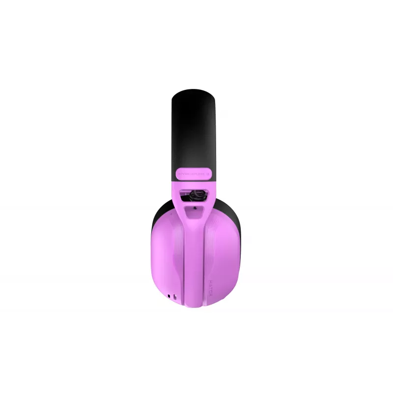 HATOR Hyperpunk 3 Wireless peakomplekt juhtmega ja juhtmevaba peakomplekt Peakomplekti sang Mängimine USB USB-C / USB Type-A Bluetooth Violetne