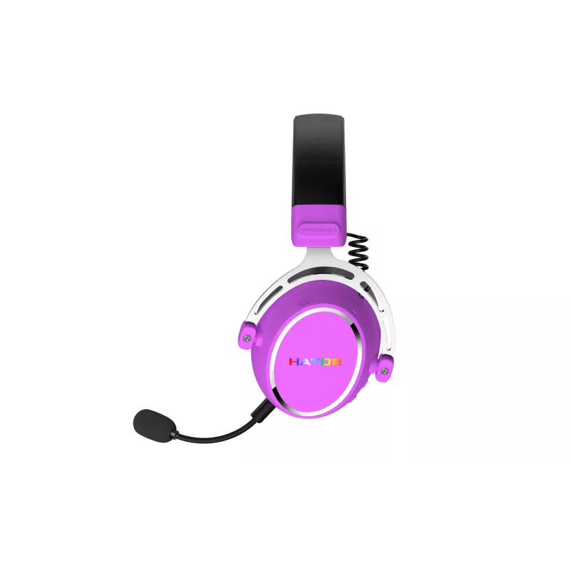 HATOR Hypergang 3 Wireless Peakomplekt Peavõru Mängimine USB USB-C / USB Type-A Bluetooth Violetne